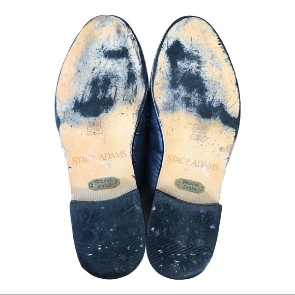 Stacy Adams snake skin loafers women’s size 7.5 - Picture 5 of 10